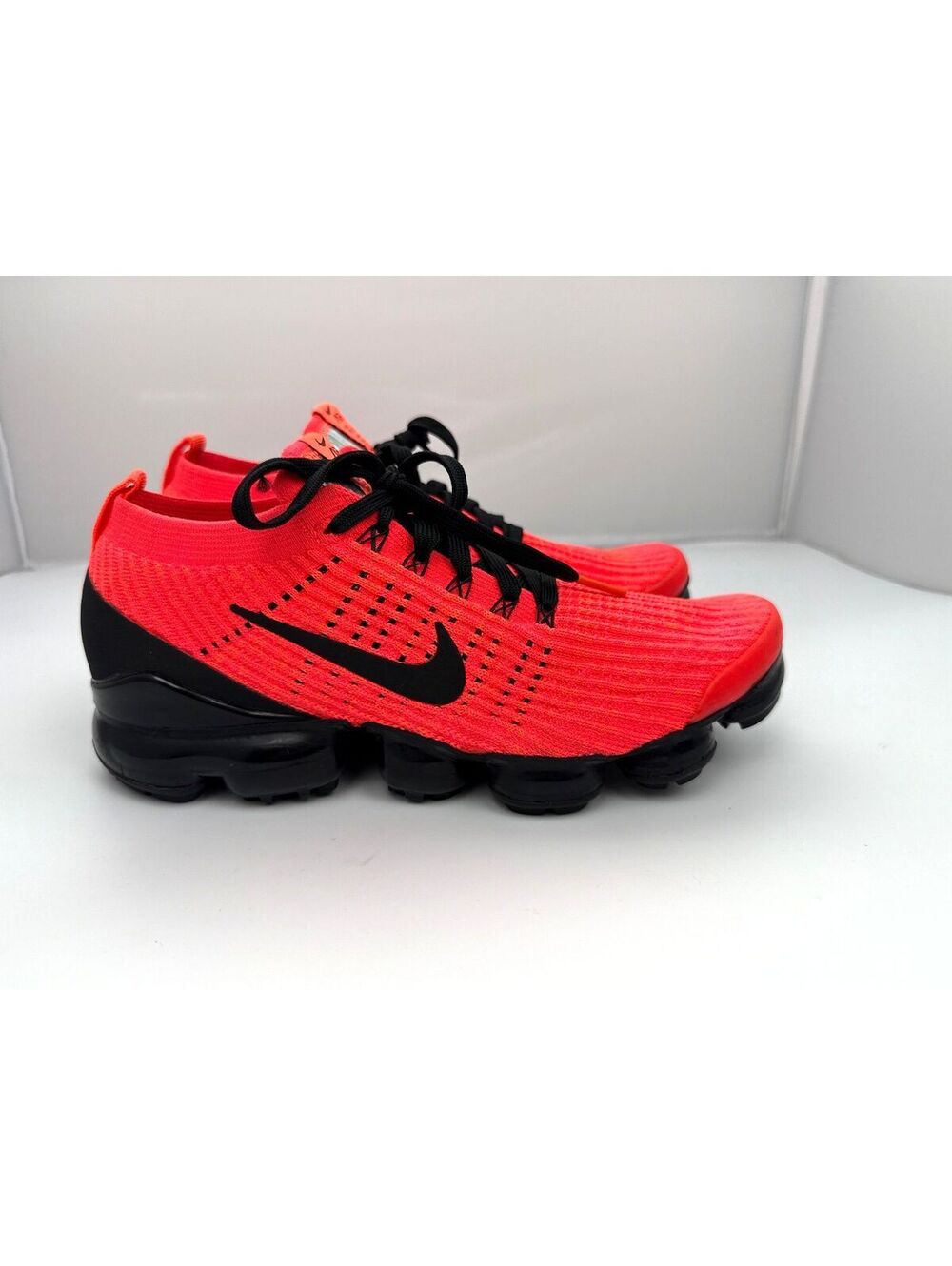 Nike Air VaporMax 3.0 Flyknit Flash Crimson Red Black AJ6900-608 Men's 7.5